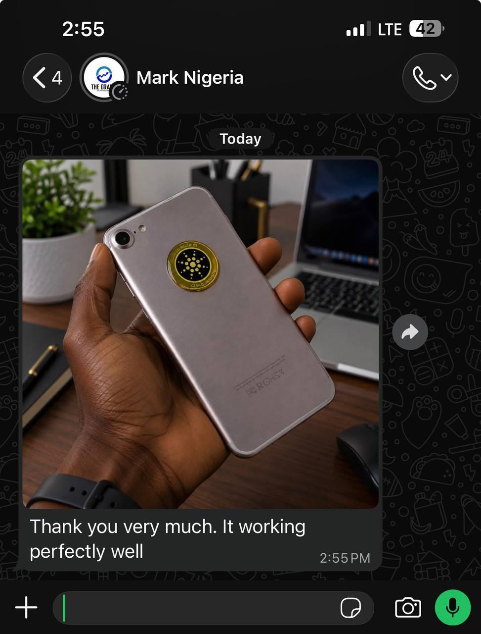 Customer review screenshot